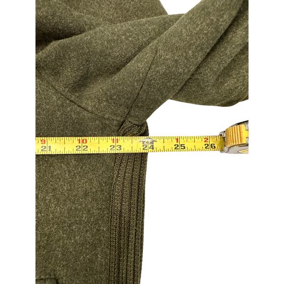 Weyrer Austria 'Ravit Modell' Wool Military Leather Patches Coat Jacket Green L - Picture 15 of 16